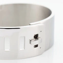 Bracelet Manchette Japon Acier Blanc -Bijouterie Pas Chère FIBFBW0367 view2