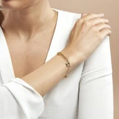 Bracelet Gayla Acier Doré -Bijouterie Pas Chère FIBFJW0363 model0