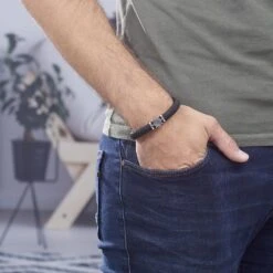 Bracelet Same Acier Blanc 5 Bracelet Same Acier Blanc -Bijouterie Pas Chère FIBHBW002I model0