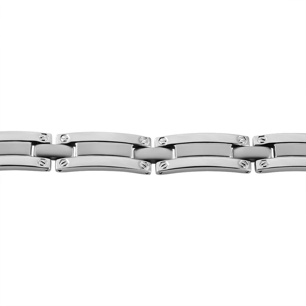 Bracelet Hector Acier Blanc 2 Bracelet Hector Acier Blanc – Image 2
