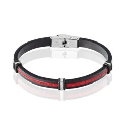 Bracelet Sebastien Acier Blanc