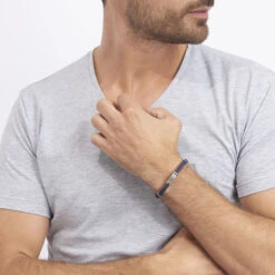 Bracelet Yannik Acier Blanc 9 Bracelet Yannik Acier Blanc -Bijouterie Pas Chère FIBHBW0931 model0