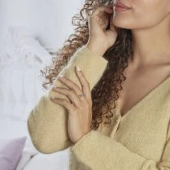 Bague Mylene Acier Blanc -Bijouterie Pas Chère FIDFBW0176 model0