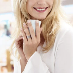 Bague Shailys Acier Blanc -Bijouterie Pas Chère FIDFBW0181 model0