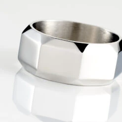 Bague Acier Gris Vasso -Bijouterie Pas Chère FIDFGW0161 view3