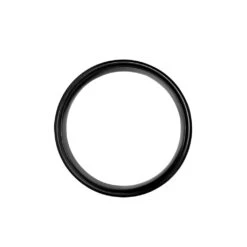 Bague Rico Acier Noir -Bijouterie Pas Chère FIDHNW0334 view2