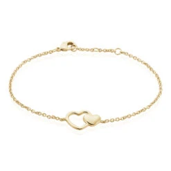 Bracelet Karelae Plaque Or Jaune