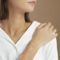 Bracelet Ajna Plaqué Or Jaune -Bijouterie Pas Chère FQBFJW0636 model0