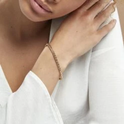 Bracelet Plaqué Or Jaune Avelyne -Bijouterie Pas Chère FQBFJW0673 model0