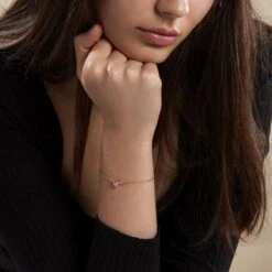 Bracelet Plaqué Or Carpantus Oxyde De Zirconium -Bijouterie Pas Chère FQBFJZS004 model0