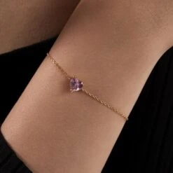 Bracelet Plaqué Or Carpantus Oxyde De Zirconium -Bijouterie Pas Chère FQBFJZS004 model1