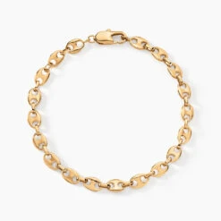 Bracelet William Plaqué Or Jaune