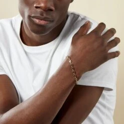 Bracelet William Plaqué Or Jaune -Bijouterie Pas Chère FQBHJW0131 model0