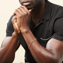 Bracelet William Plaqué Or Jaune -Bijouterie Pas Chère FQBHJW0131 model1