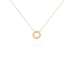 Collier Linnel Plaqué Or Jaune
