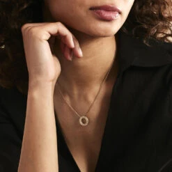 Collier Linnel Plaqué Or Jaune -Bijouterie Pas Chère FQCFJW0588 model0