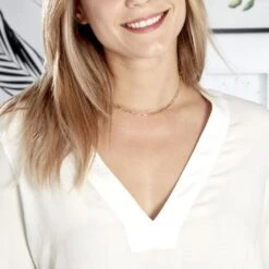 Collier Neala Plaqué Or Jaune 5 Collier Neala Plaqué Or Jaune -Bijouterie Pas Chère FQCFJW0601 model1