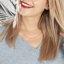 Collier Naria Plaqué Or Jaune -Bijouterie Pas Chère FQCFJW0608 model0