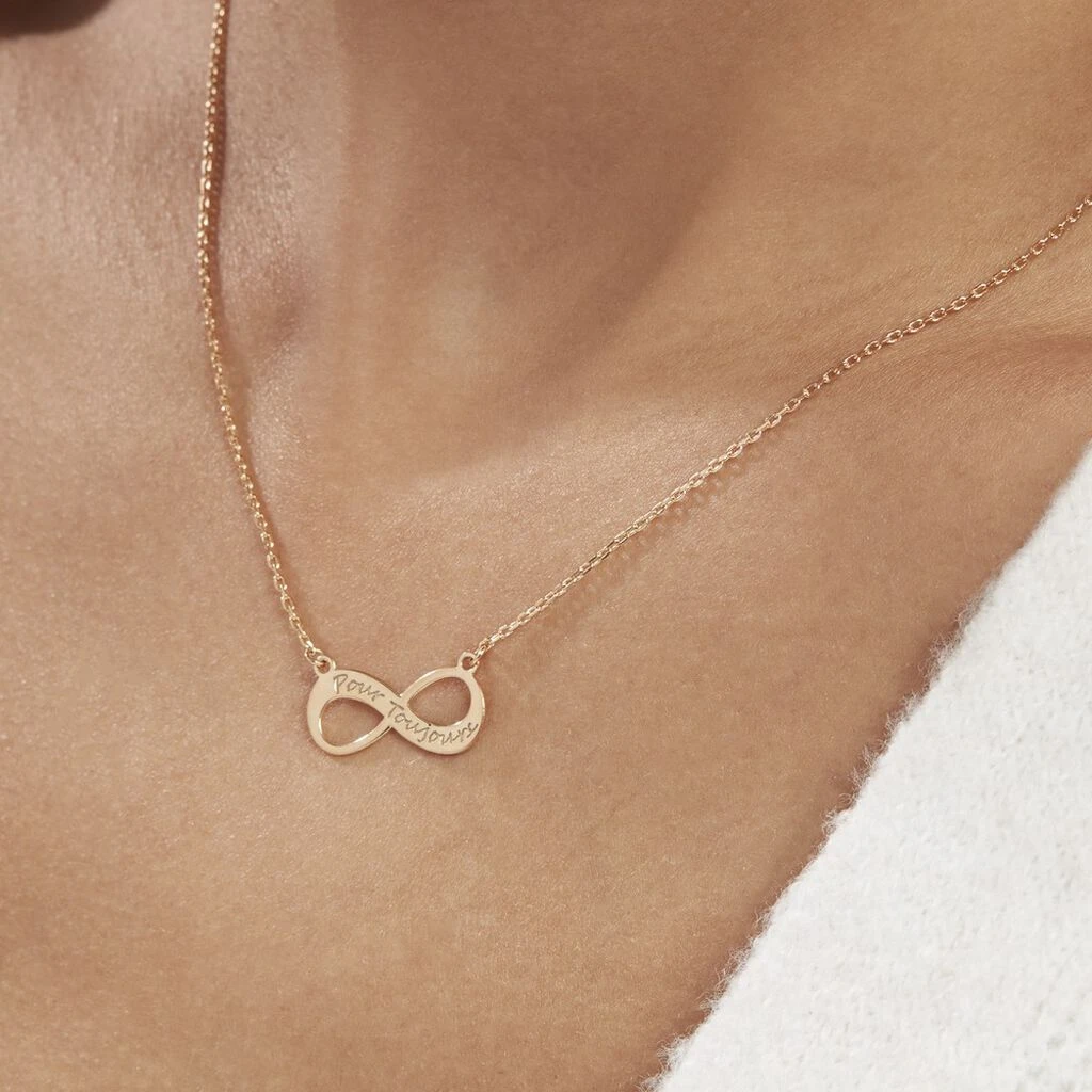 Collier Plaqué Or Jaune Sammie 4 Collier Plaqué Or Jaune Sammie – Image 4