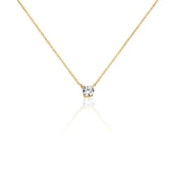 Collier Nilay Plaqué Or Jaune Oxyde De Zirconium