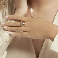 Bague Edwyna Plaqué Or Jaune -Bijouterie Pas Chère FQDFJW0408 model1