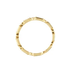 Bague Plaqué Or Etna Oxyde De Zirconium -Bijouterie Pas Chère FQDFJXV112 view2