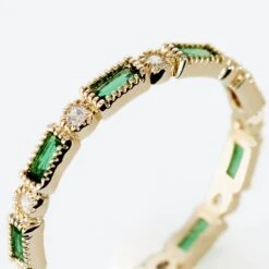 Bague Plaqué Or Etna Oxyde De Zirconium -Bijouterie Pas Chère FQDFJXV112 view3