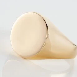 Chevalière Plaqué Or Jaune Aureliano -Bijouterie Pas Chère FQHHJW0153 view3