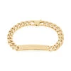 Bracelet Identité Clement Plaqué Or Jaune