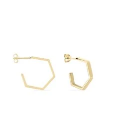 Creoles Plaqué Or Tamra