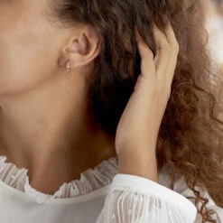 Créole Unitaire Wadim Plaqué Or Jaune -Bijouterie Pas Chère FQOMJW0113 model0