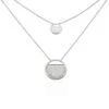 Collier Laetizia Clara Argent Blanc Oxyde De Zirconium
