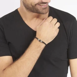 Bracelet Mary-morganeae Acier Bicolore -Bijouterie Pas Chère MIBH2W0115 view3