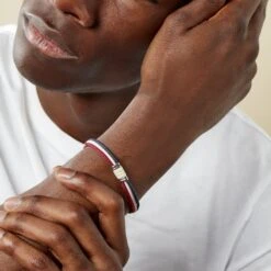 Bracelet Tyffany Acier Blanc 9 Bracelet Tyffany Acier Blanc -Bijouterie Pas Chère MIBHBW0238 model0 1