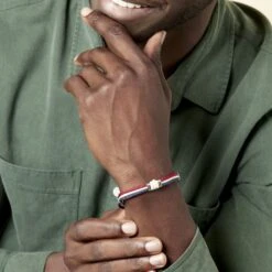 Bracelet Floryseae Acier Blanc -Bijouterie Pas Chère MIBHBW0238 model2 2