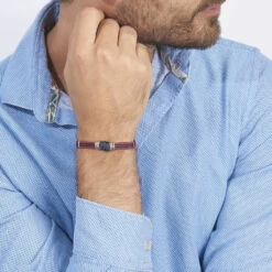 Bracelet Fardaae Acier Blanc -Bijouterie Pas Chère MIBHBW0239 model0