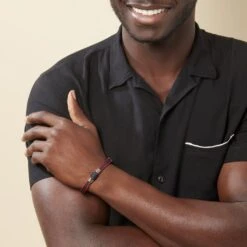 Bracelet Fardaae Acier Blanc -Bijouterie Pas Chère MIBHBW0239 model1