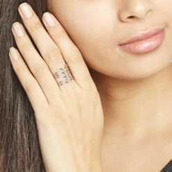 Bague Adel Acier Blanc -Bijouterie Pas Chère MIDFBW0300 model0