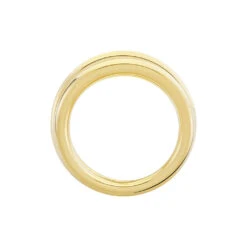 Bague Adeau Acier Jaune -Bijouterie Pas Chère MIDFJW0256 view2