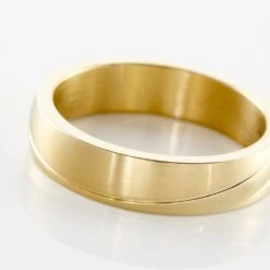 Bague Phebus Him Acier Dore -Bijouterie Pas Chère MIDHJW0167 view3