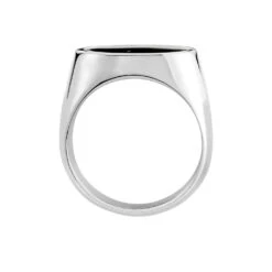 Chevalière Phebus Him Acier Blanc -Bijouterie Pas Chère MIHHBW0171 view2